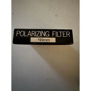 MINOLTA 49mm NEW POLARIZING SCREW in FILTER GENUINE ORIGINAL MINOLTA OLD STOCK